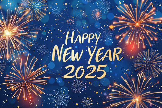 Happy New Year 2025 Images: Stunning Greeting Cards & Wallpapers