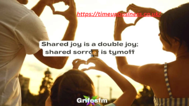 Shared Joy is a Double Joy and Shared Sorrow is Tymoff